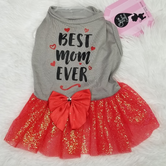 Coco Lane Couture Dog Coco Lane Couture Best Mom Ever Doggy Tutu